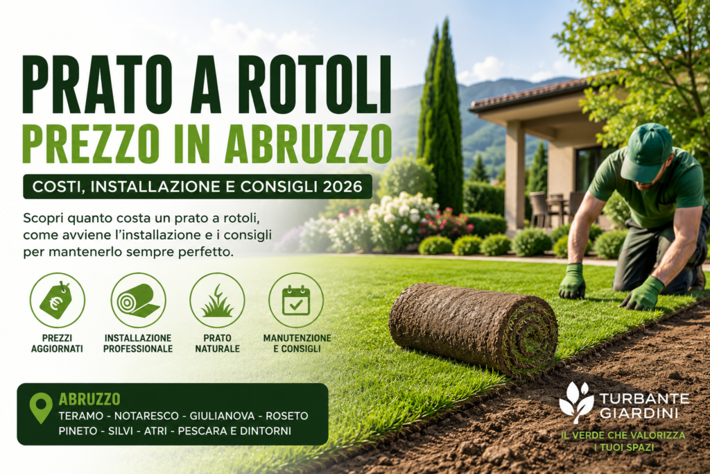 prato a rotoli prezzo